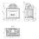 Каминная топка Dovre 2175 CBS/B