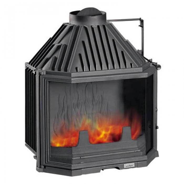 Каминная топка Uniflam 700 Pryzmat с шибером