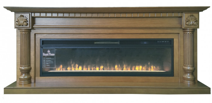 Электрокамин Edinburg 60 с очагом Vision 60 LED с очагом Vision 60 LOG