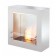 Биокамин Ecosmart Fire cube black/white satin