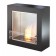 Биокамин Ecosmart Fire cube black/white satin