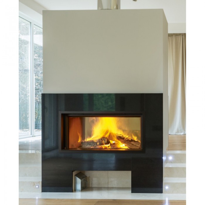 Каминная топка M-design 1050 DH DOUBLE FACE Argento